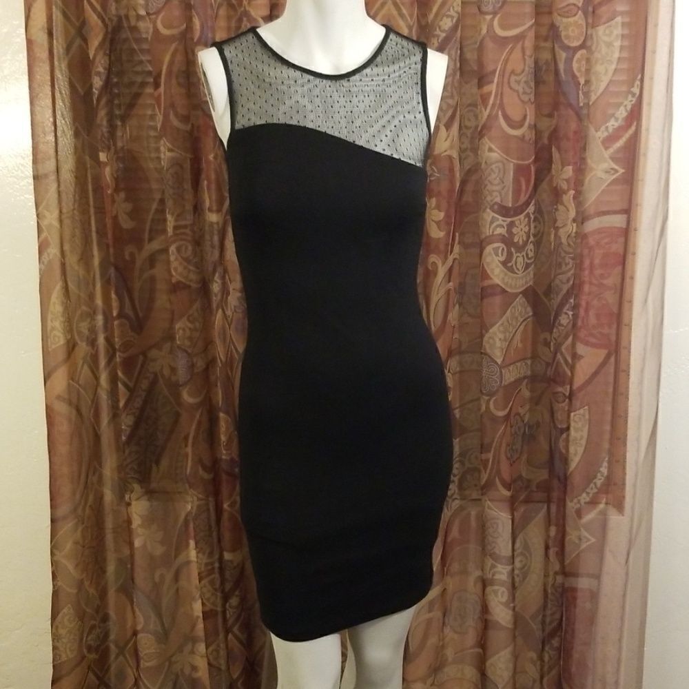 Zara Trafaluc Little Black Dress Size Medium